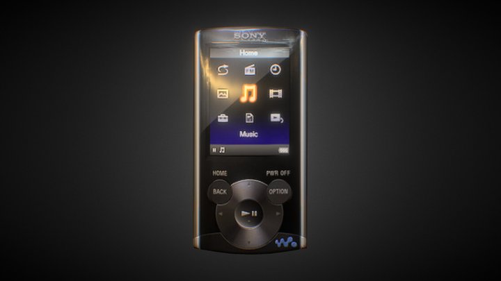 Walkman sony 3D - TurboSquid 1334574