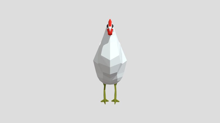 Chicken - Low Poly