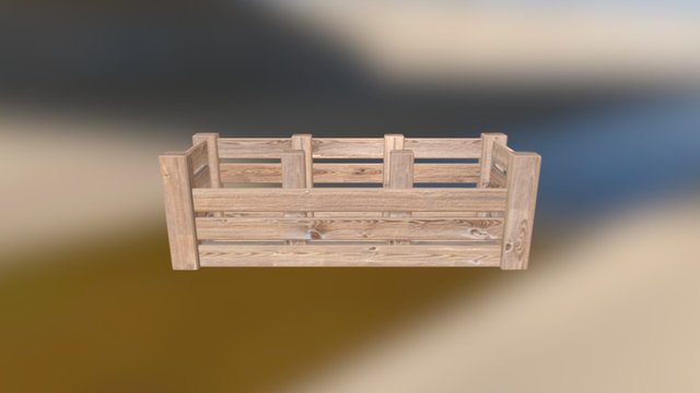 Echo's OCD Box Large - Wood 3D Model