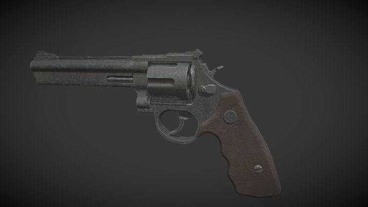 Magnum 44 3D Model
