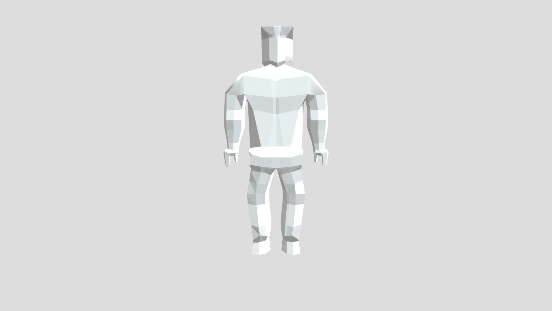 Low Poly jump anim