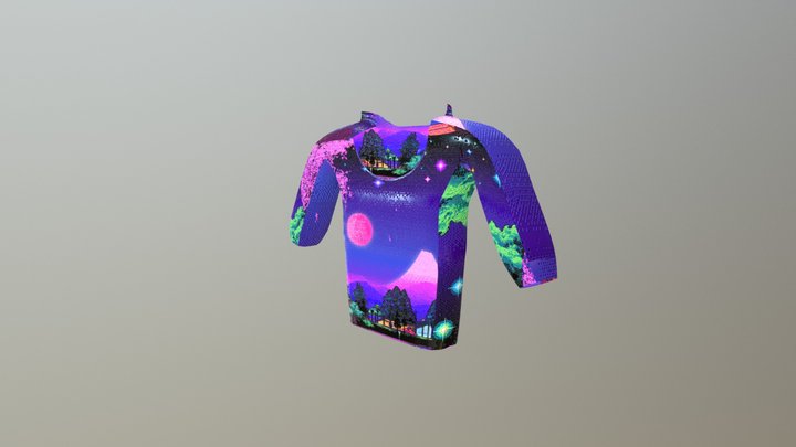 Project 2 - Pullover 3D Model