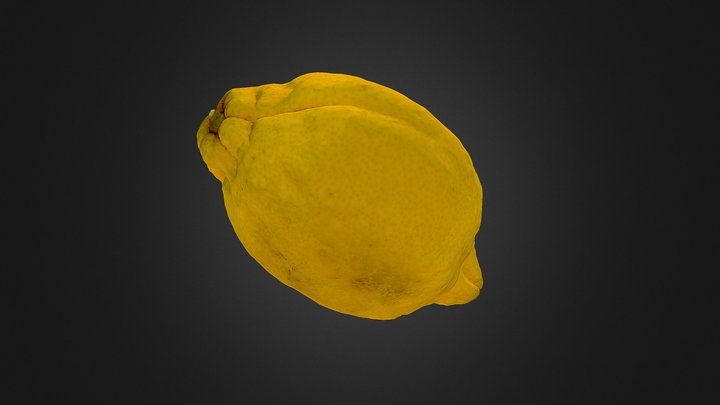 Limone (Lemon) - hi-poly 3D scan 3D Model