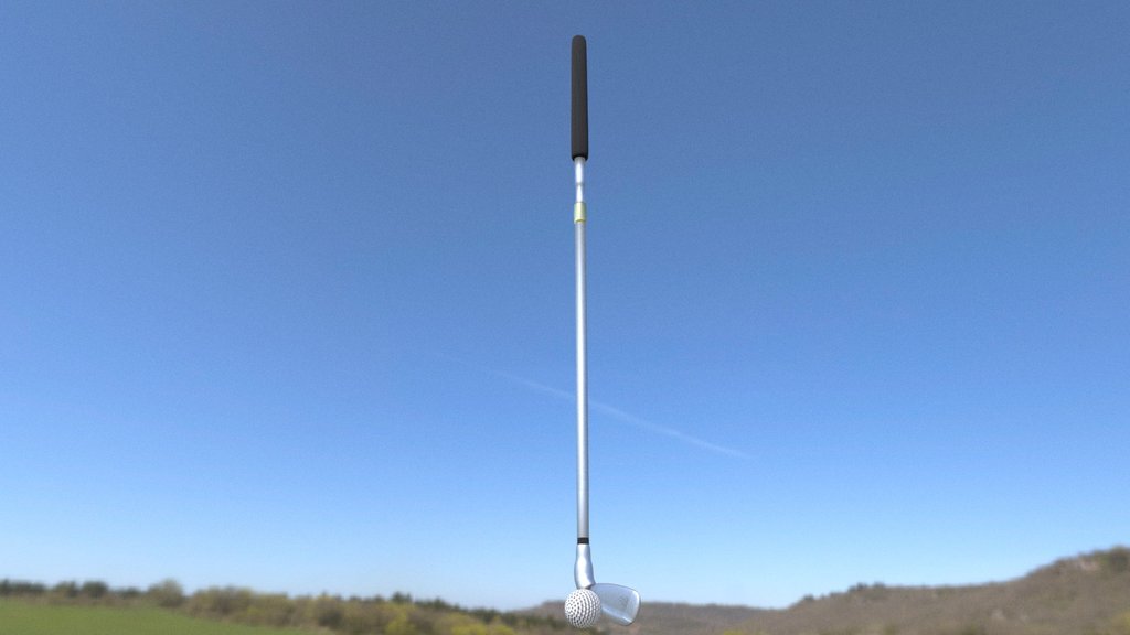 Golf Club And Ball