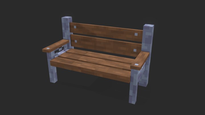 [C] Bench - by xn80a32 3D Model