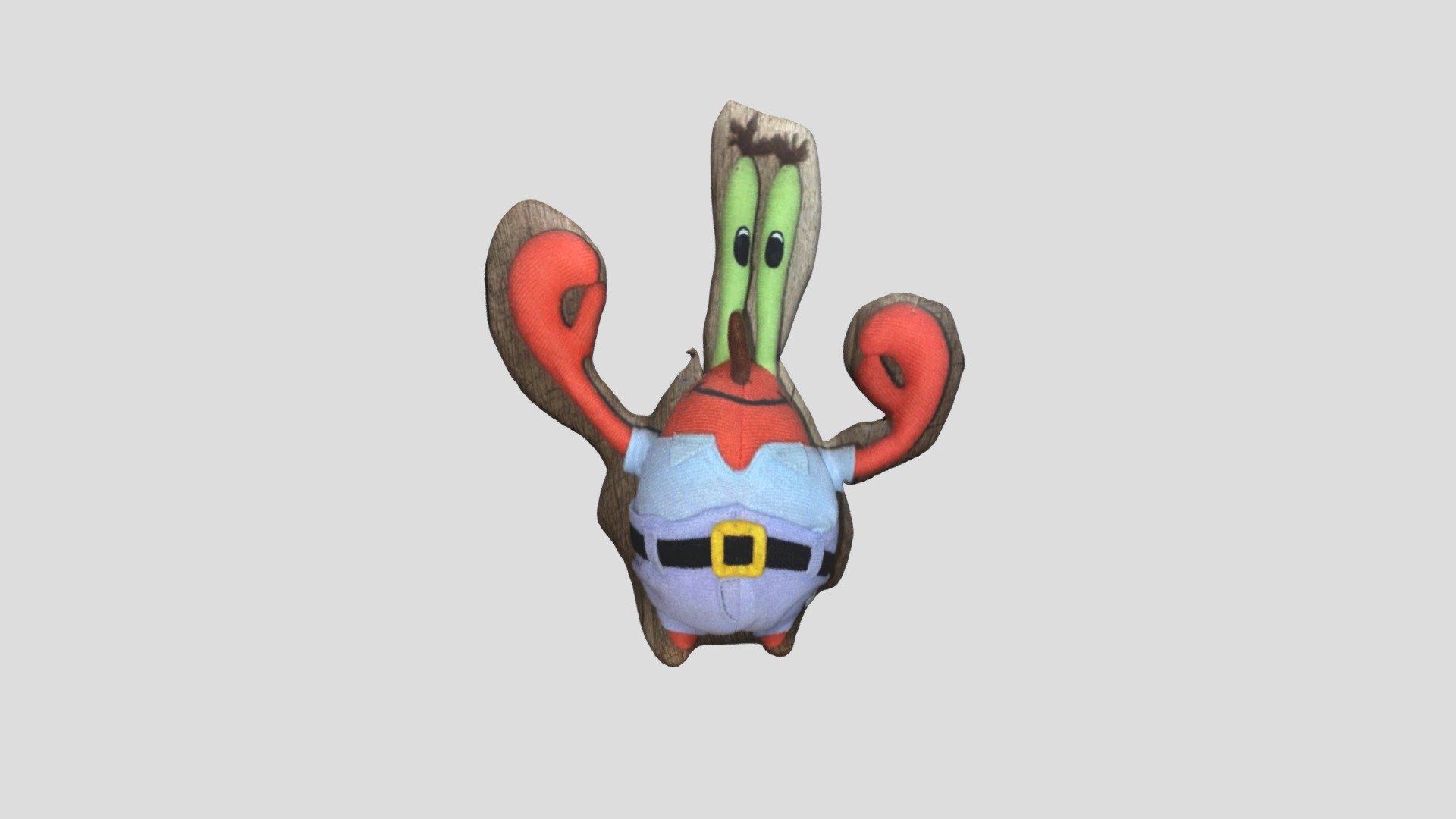 Colorbok Spongebob Mr Krabs Plush 2000 Rare - Download Free 3D model by  landon141 (@landon141) [6ae19dd], image size:1920x1080