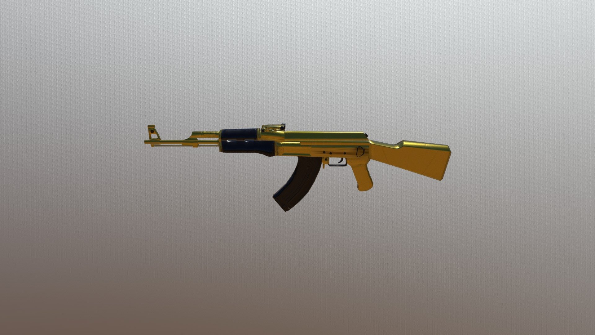 Golden AK 47