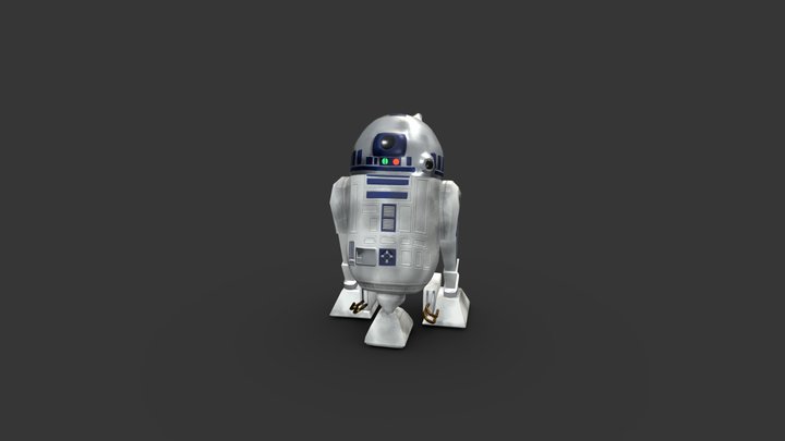 R2 D2 3d Models Sketchfab