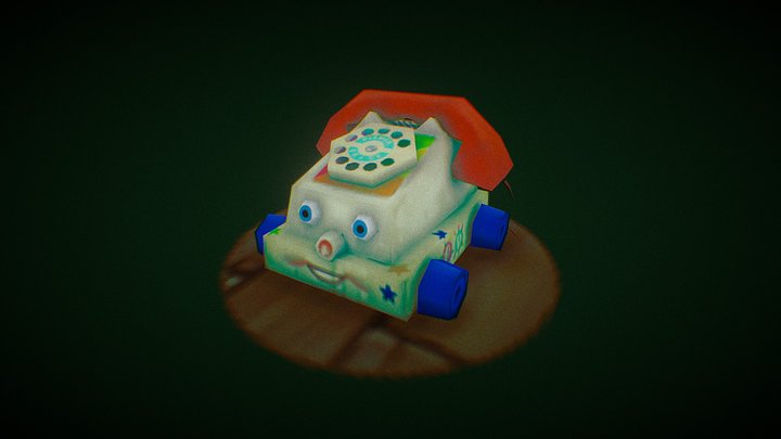 Chatter Telephone #256fes 3D Model