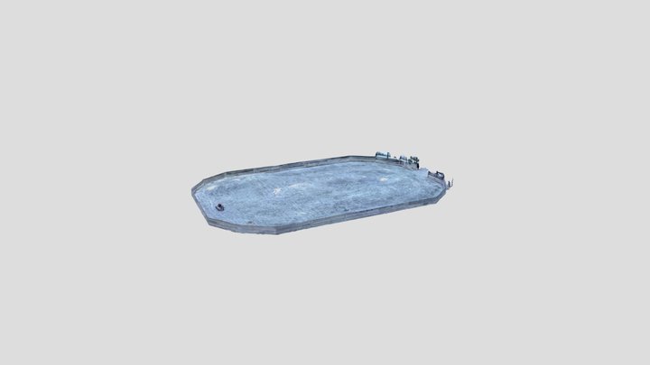 Ice Rink 3D Model