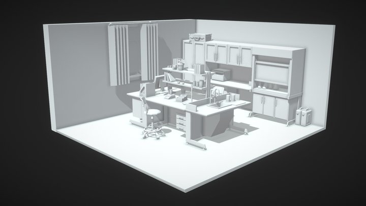 laboratory 3D Model