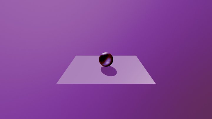 Sphere Bot animated 3D Model
