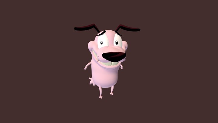 Courage 3D Model