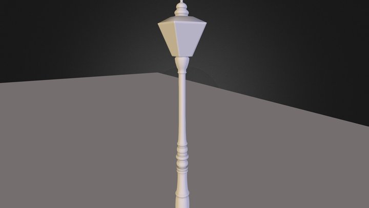 Lamppost 3D Model