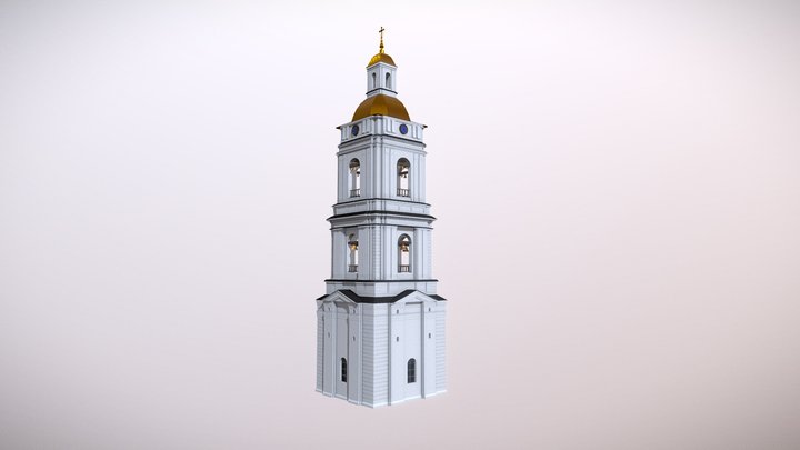 Bell Tower 3D Model