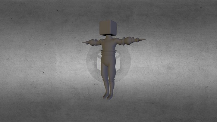 Platform_Man 3D Model