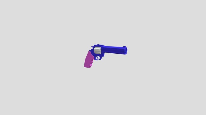 Revolver – Free 3D Model STL