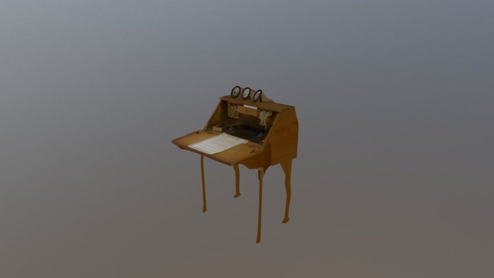 Matilda Joslyn Gage's Desk 3D Model