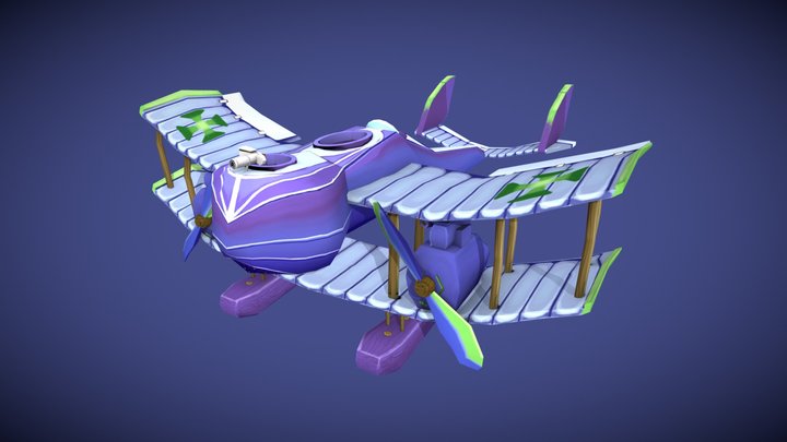 Flying Circus Gotha UWD Aurora Borealis 3D Model