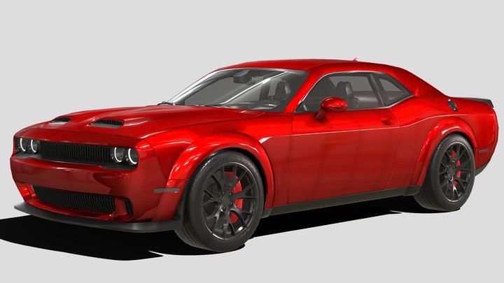 3d Model Realistic CAR and Human Free Download by Ramazan Guldogan