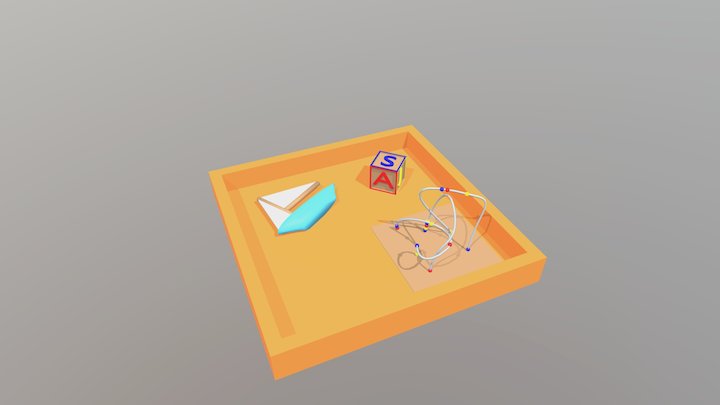Kids Toys 3D Model