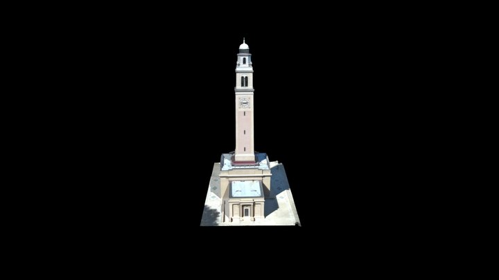 3D Bell Tower 3D Model