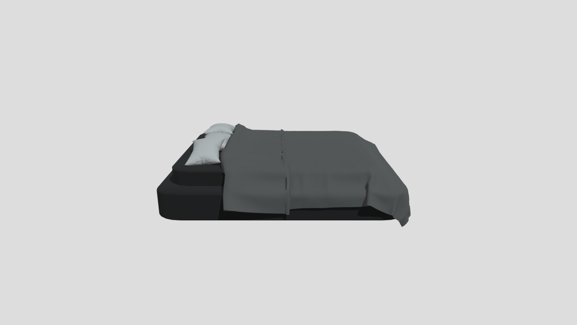 Master's Bed Black