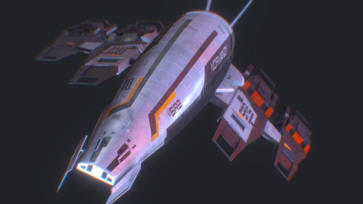 SR2 - NORMANDY 3D Model