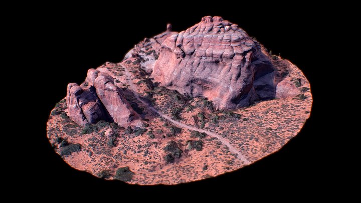 Terrain 002 - Canyonlands National Park, UT 3D Model
