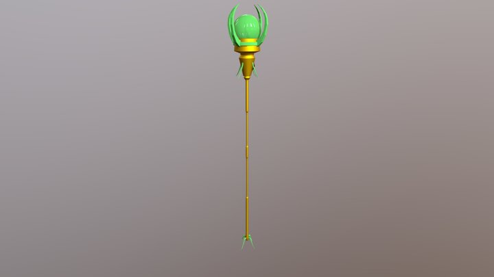 Staff Magic 3D Model