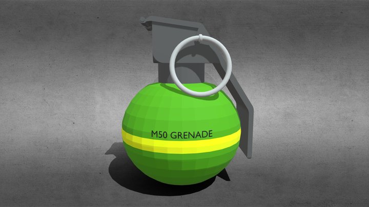 M50 Grenade – Free 3D Model STL
