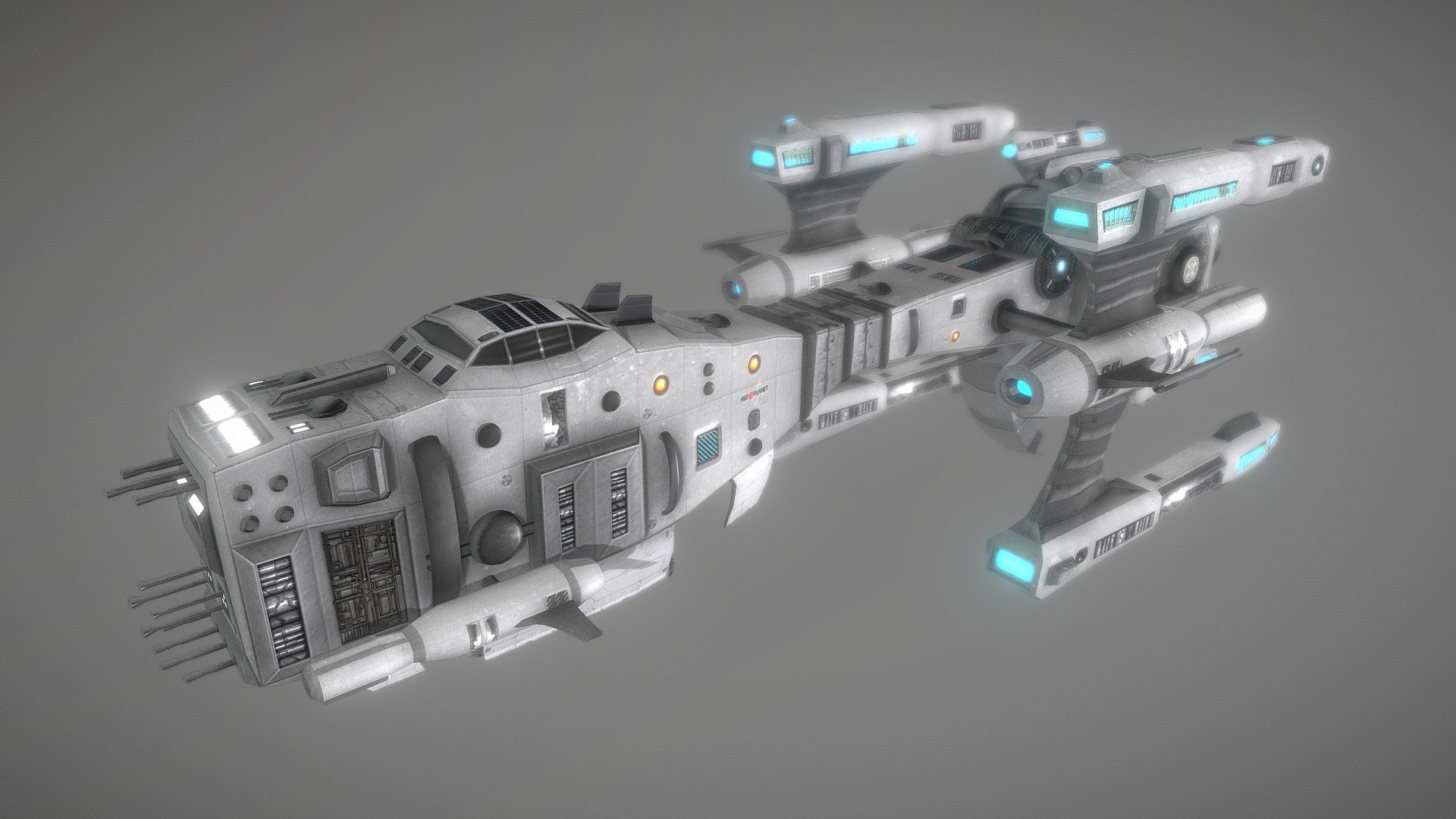 Transportation Spaceship - Buy Royalty Free 3D model by Pedram Ashoori  (@pedramashoori) [6aef544]