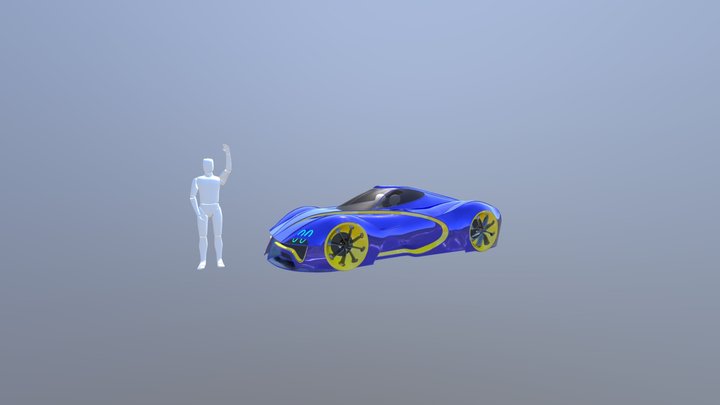 Pagani GS Model 3D Model