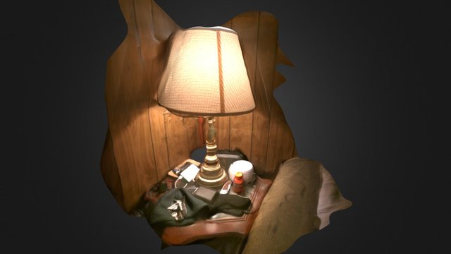 Lamp Photo Scan 3D Model