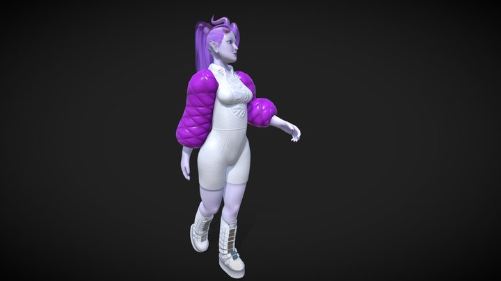 Namaeri character Concept by: umbrakid 3D Model
