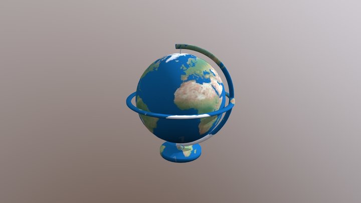 Globe 3D Model