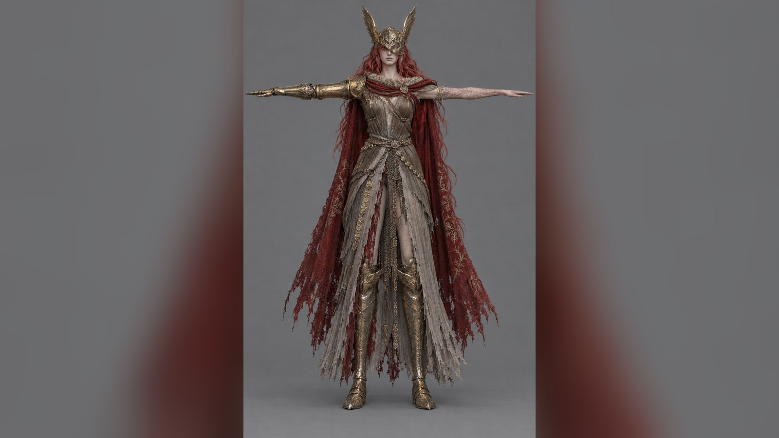 Malenia (Elden Ring) T-Pose 3D Model - Download Free 3D model by Rafael ...