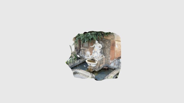 Silene aux Jardins de Boboli 3D Model