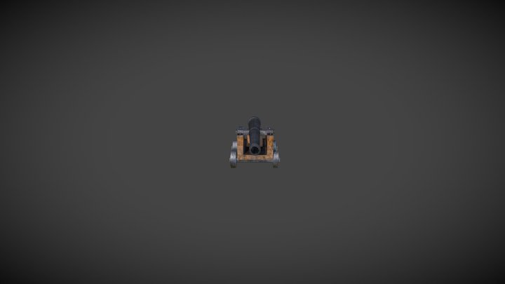 Cannon 3D Model