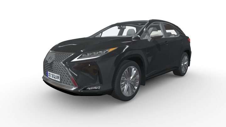 Lexus RX 2020 3D Model
