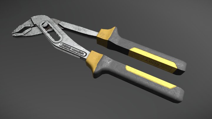 Pipewrench 3D Model
