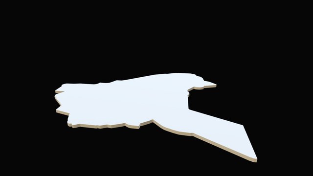 Nackakartan/map 3D Model