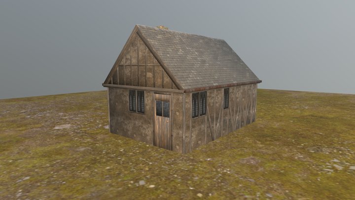 Medieval house 3D Model