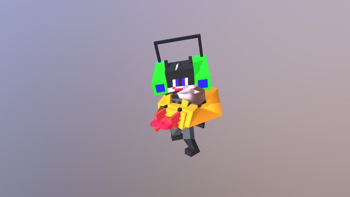 Body Jab Cross 3D Model