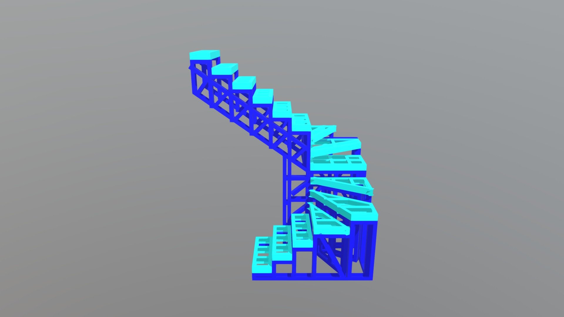 Лесница марш 2 - 3D model by Frame Factory (@lozenkow) [6af6bd5 ...