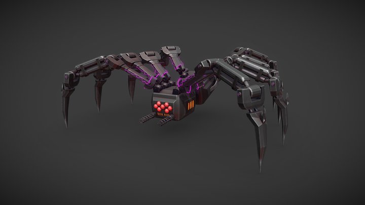 Mecha-Spider 3D Model