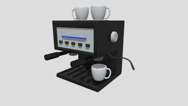 Coffee Machine 3D Model