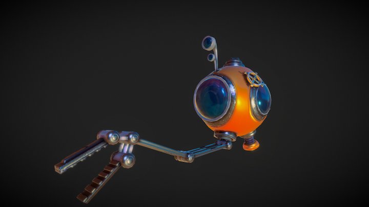 Bathyscaphe 3D Model