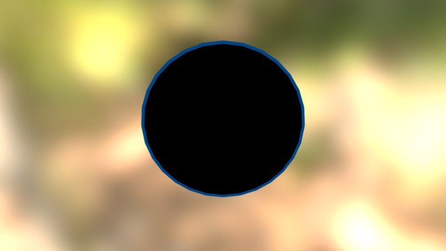 Light Disk 3D Model