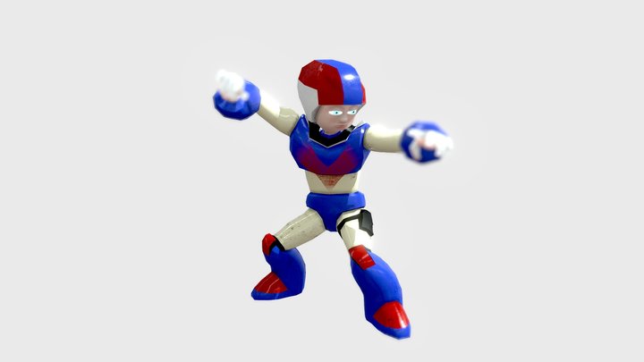 Bone - The Battle Robot 3D Model